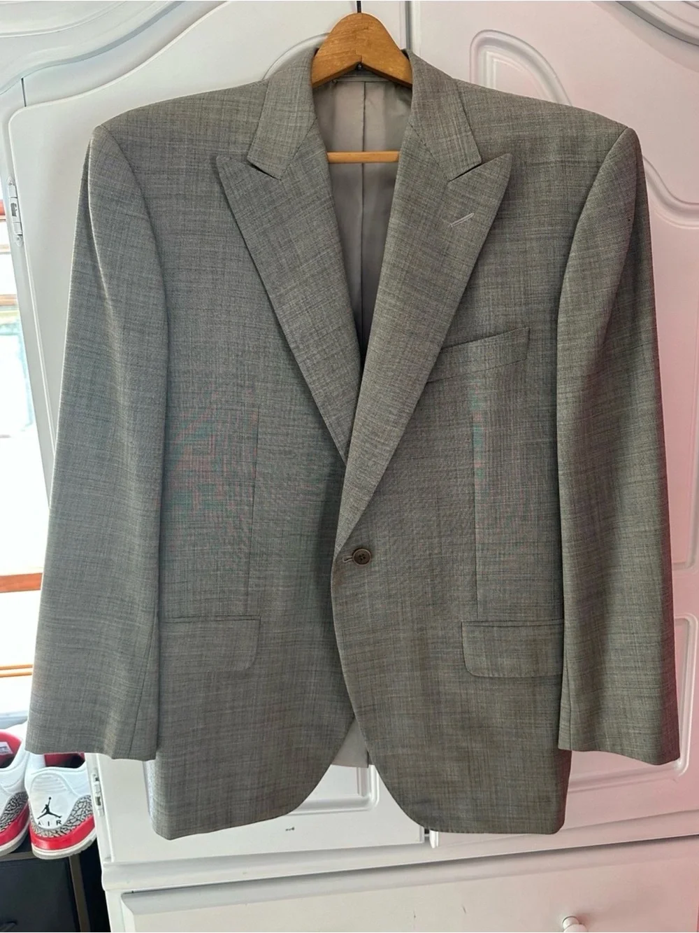 Men’s Saint Andrew’s Biella Italy Suit and pants – Fine Italian Wool